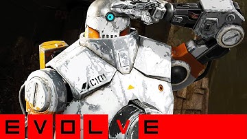 Bucket – Turrets Destroy the Monster EVOLVE MULTIPLAYER 2025  #evolve #evolvelegacy