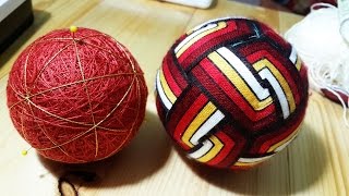 Вышивка темари - переплетеные треугольники Вышивка темари - переплетеные треугольники