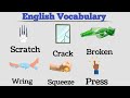 English vocabulary  common english words