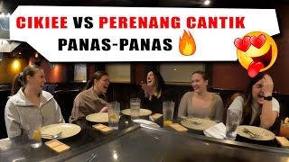 CIKIEE VS PERENANG CANTIK 😍 PANAS-PANAS ❗❗