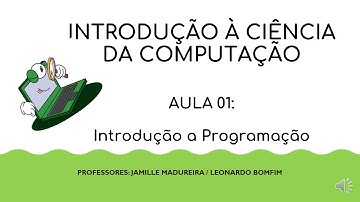 Aula 01 Introdução à Programação em Python