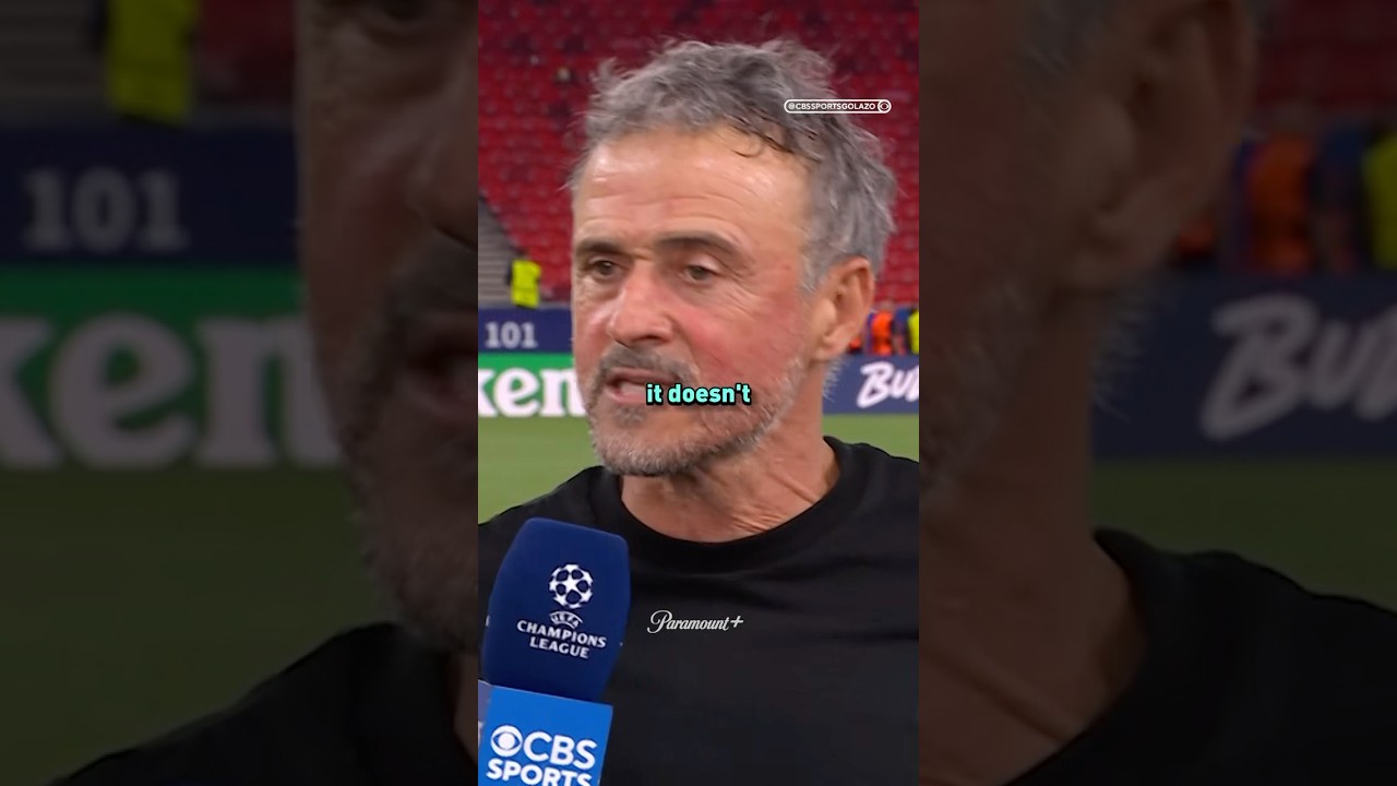 Luis Enrique says the second feels even better than the first 🏆🏆