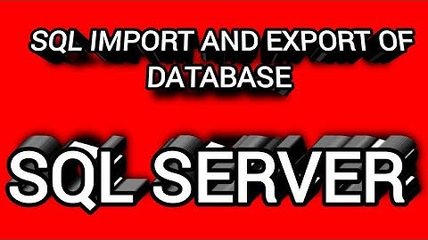 SQL SERVER EXPORT/ IMPORT DATA ||SQL SERVER EXPORT IMPORT WIZARD.SQL DATA EXPORT DATA IN EXCEL.Ep-13
