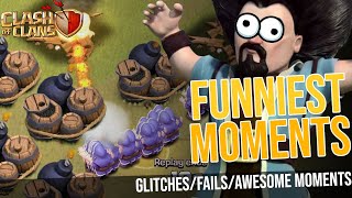 2020 COC Funny Moments |  Glitches, Fails, Trolls Compilation | CLASH OF CLANS FUNNY MONTAGE