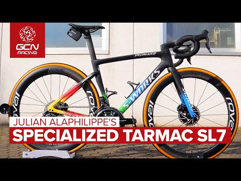 วีดีโอ: ดู Specialized Tarmac รุ่นแชมป์โลกของ Julian Alaphilippe