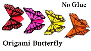 How to make Paper Butterfly | Origami Easy Butterfly Tutorial Step by Step