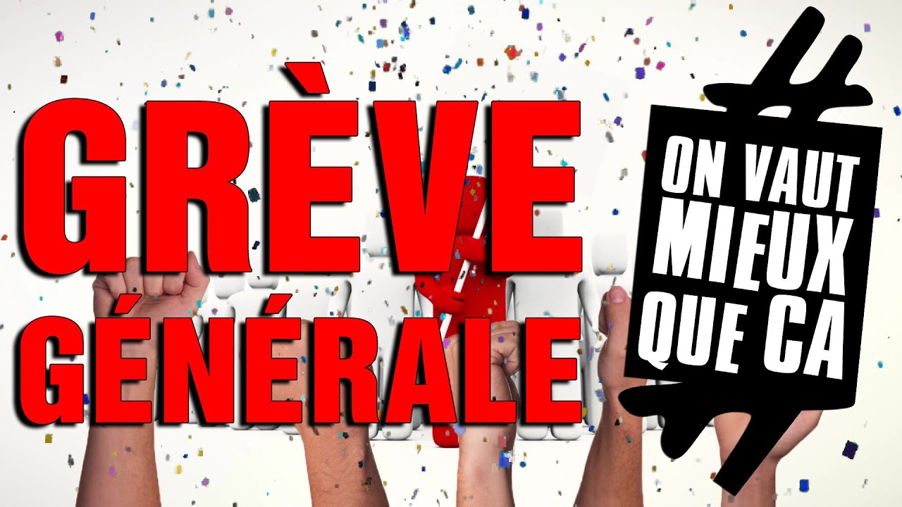Résultat de recherche d'images pour "greve generale"