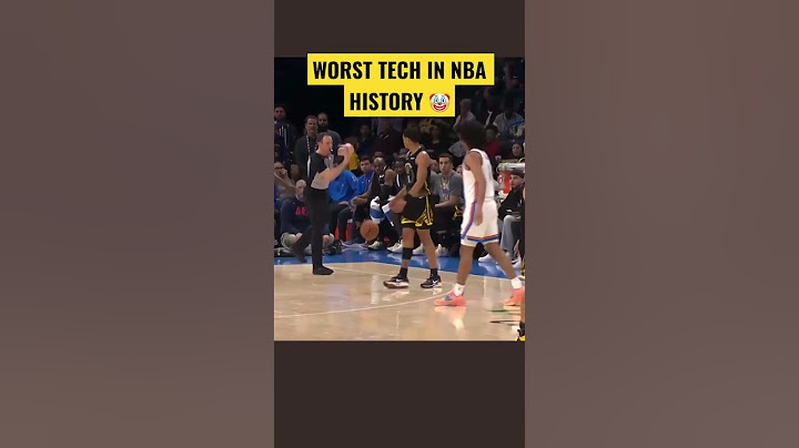 WORST TECH IN NBA HISTORY