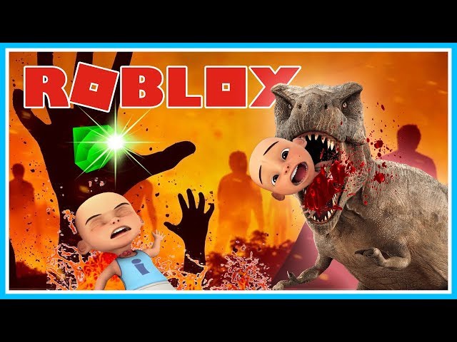 Sedih Banget Upin Dimakan T Rex Ipin Meninggal Jatuh Ke Lava - bang cupu mainan ikan hiu roblox bang cupu invidious