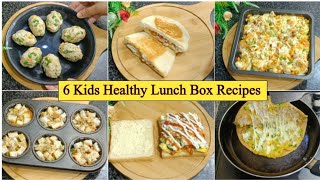 6 Kids Healthy Lunch Box Recipes | Full of Health and nutrients Recipes | Tasty and Healthy Lunch