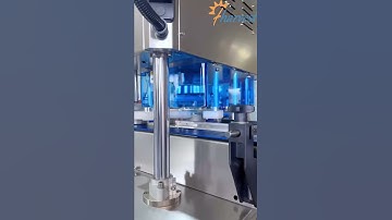 #Automatic #servo #tin container #seamer machine, auto #cylindrical metal #jar #sealing #machine