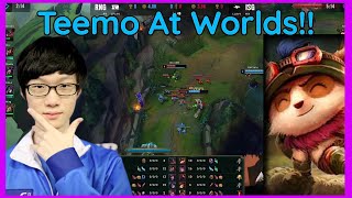 This Is What Happens You Pick Teemo At Worlds!!
