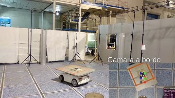Pose Based Visual Servo with Hortizontal object controlling UAV