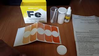 видео: Анализ воды на железо в домашних условиях. Тест Nilpa. картинка: Анализ воды на железо в домашних условиях. Тест Nilpa.