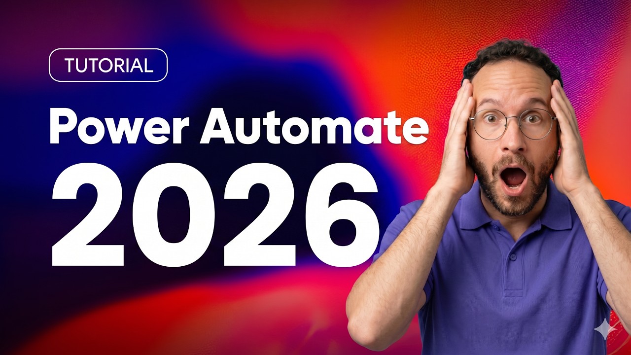 Power Automate desde CERO: Automatiza tu Trabajo SIN Código - YouTube