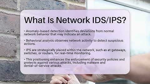What Is Network IDS/IPS? - SecurityFirstCorp.com