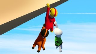 HOLD ON OR FALL OFF! (Human Fall Flat)