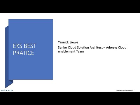 Eks Best Practices Guide