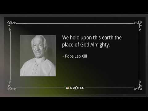 The Pope and