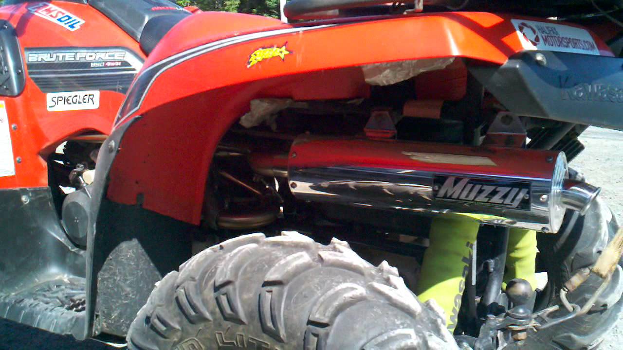 Halifax Motorsports Muzzy pipe, Dynojet, K&N BF650 YouTube