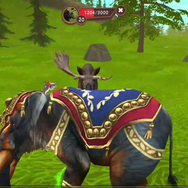 WildCraft: Elephant vs all bosses in Wild World 🌎 #wildcraft #noniyt