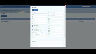 How to set the facility name in OpenEMR