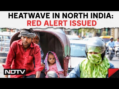 Heatwave In India | At 43.7 Degrees, Delhi Sees Hottest Day Of Season; Red Alert Issued | Other News @NDTV