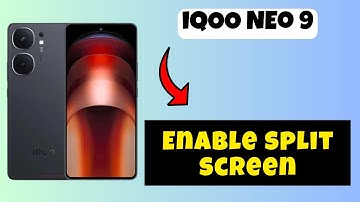 Enable split screen iQOO Neo 9 || How to turn on split screen || Split screen settings