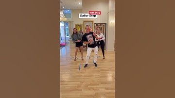 Sailor step tutorial for a jive and swing
