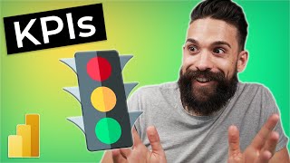Improve your VISUALS I How to turn a MEASURE into a KPI in Power BI