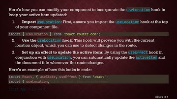 Handling Active Route Changes with react-router-dom