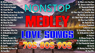 Slow Rock Love Song Nonstop 🎷 SLOW ROCK MEDLEY 🎧 Rock Ballads 70S 80S 90S 🔊 Nonstop Pinoy Medley