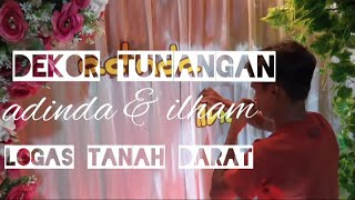 Dekorasi Tunangan Adinda & Ilham