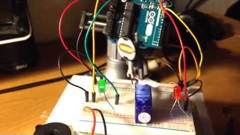 Arduino - Multitasking "Radar" mockup