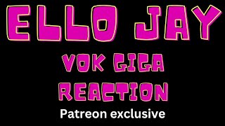 Ello-Jay Vok Gigga diss (Patreon Exlusive) - A South African Reacts