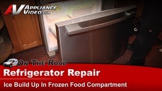 Whirlpool Refrigerator Repair - Ice Buildup in the Freezer - GX2FHDXVY06