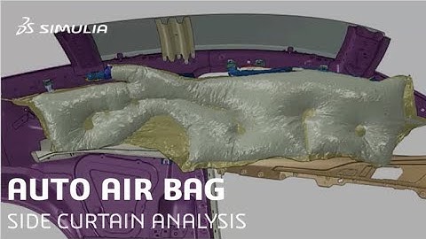 Side Curtain Air Bag Simulation