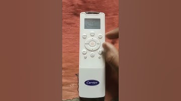 Carrier Ac Remote Setting #carrier #carrierac #carrieracremote #remotesetting #ac #acremote
