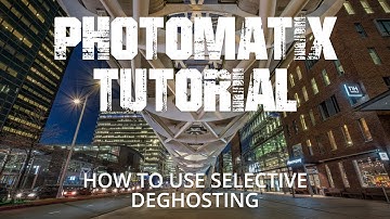 Photomatix Tutorial - How to use Selective Deghosting in Photomatix