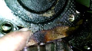 Kohler command engine leaking oil bad hea easy fix