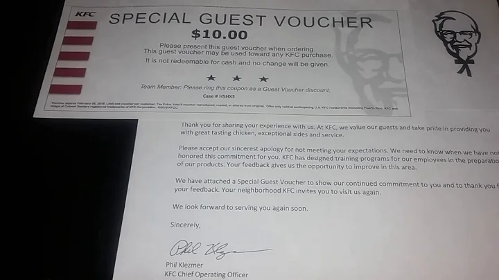 KFC rutland vt  caveat emptor