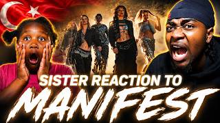 My Sister Reaction To 🇹🇷Manifest Feat. Arem & Arman - Manifest Dance (Reaction)
