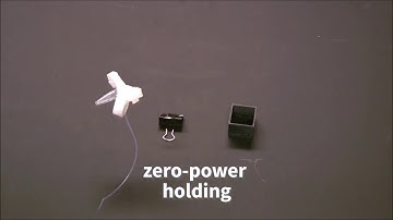 Gripping and zero-power holding using Pre-Stressed Soft Actuators (PSAs)