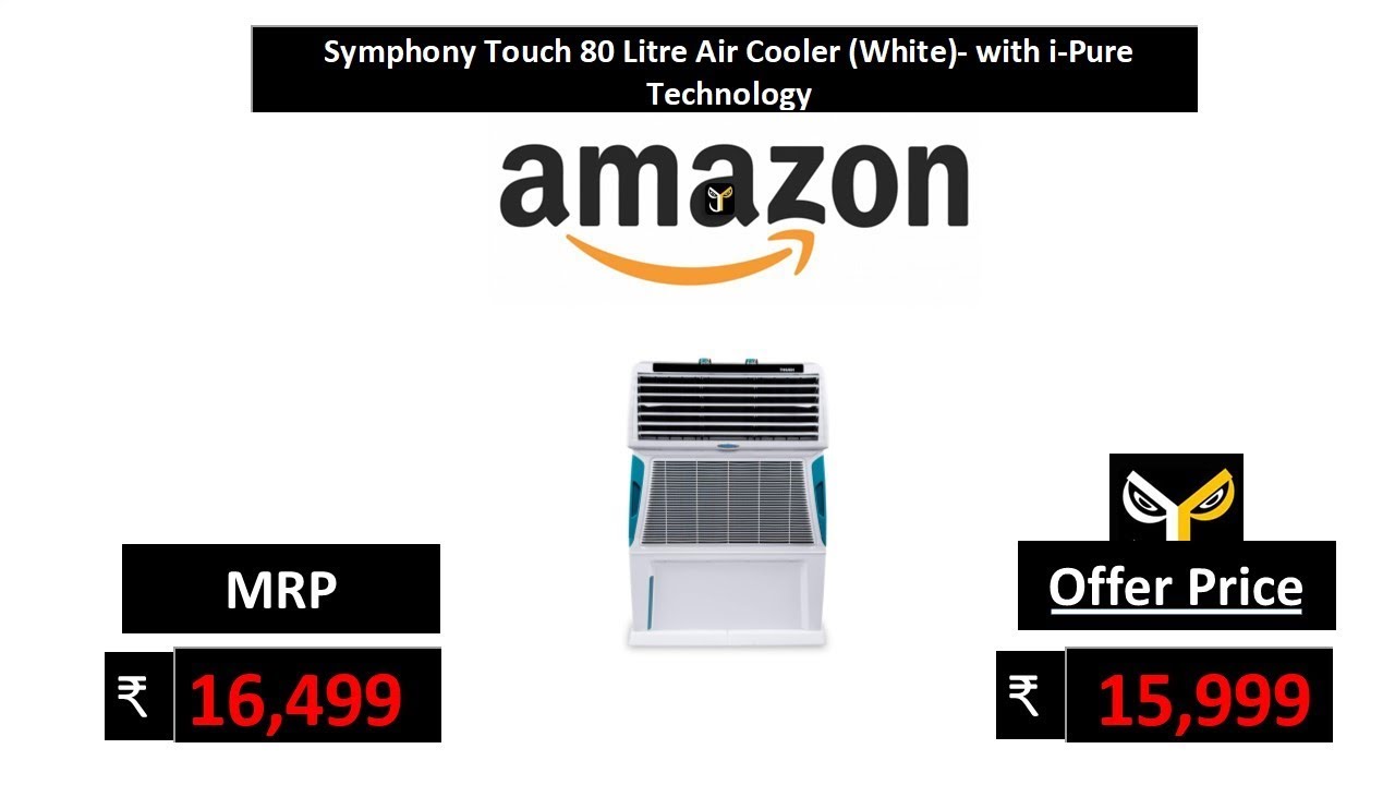 symphony touch 80 80 litre air cooler