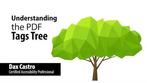 Understanding The PDF Tags Tree