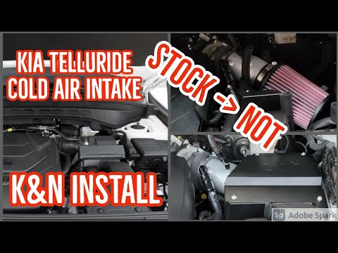 2020 2021 Kia Telluride K&N Cold Air Intake Install and Thoughts also works on the Hyundai Palisade
