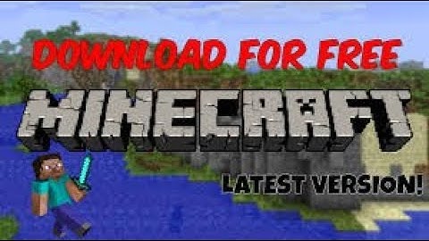 How to download minecraft fullversion for free