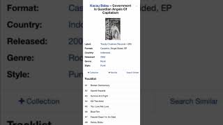 Kacau Balau Government Is Guardian Angels Of Capitalism 2002