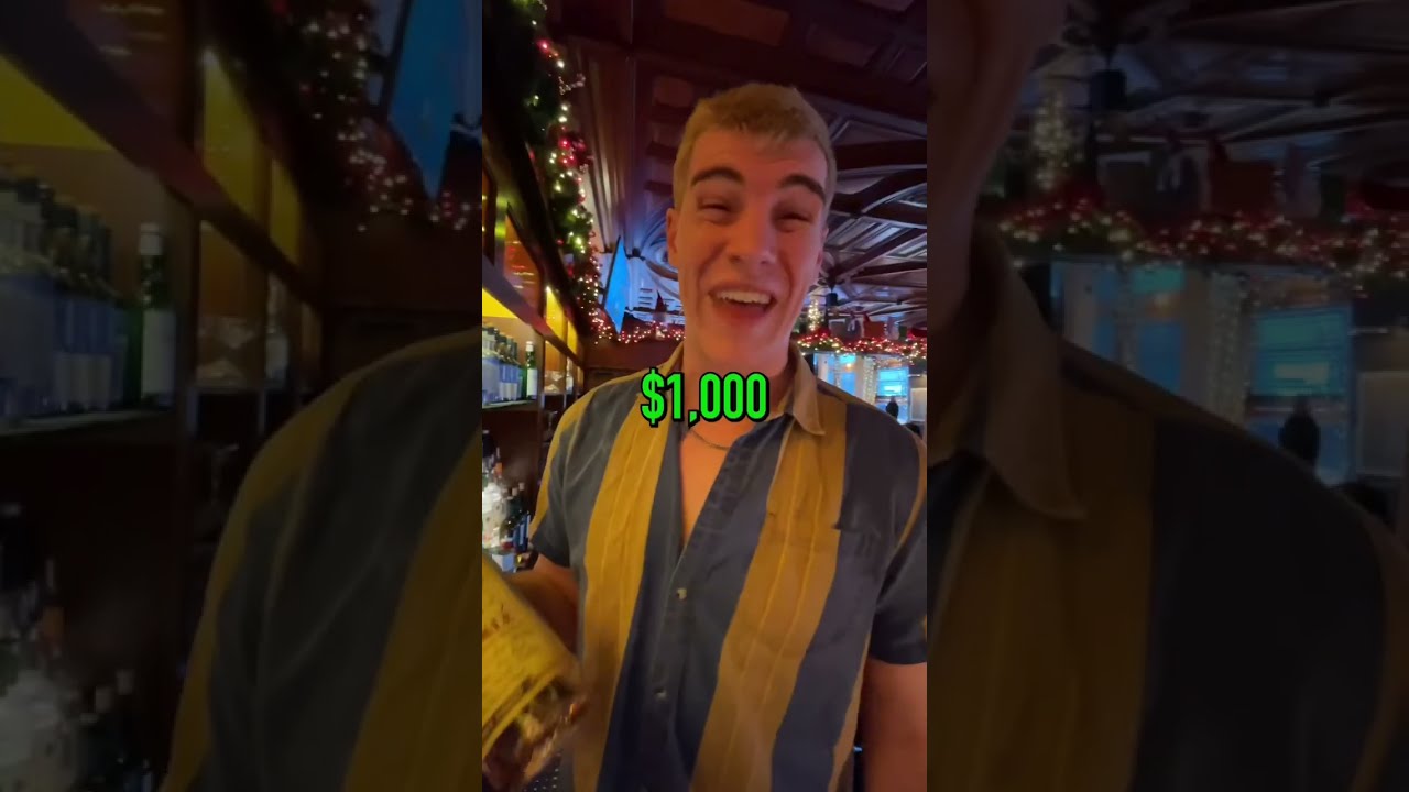 Working As A Bartender For Day In Famous Bar Shorts Nyc