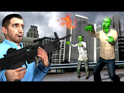 ZOMBIE INFESTED CITY SURVIVAL! (Gmod)